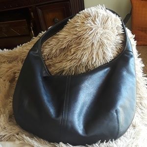 Coach Leather Black bag hobo